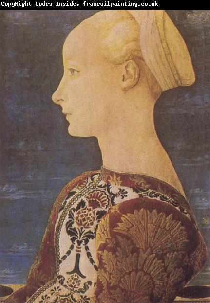 DOMENICO VENEZIANO Portrait of a Young Woman